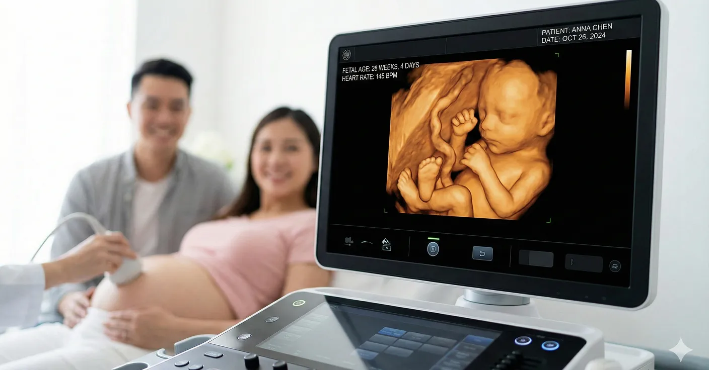 การฝากครรภ์และอัลตร้าซาวนด์ (Antenatal Care)